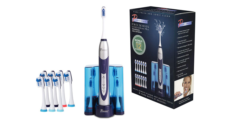 Pursonic High Power Sonic Electric Toothbrush Review